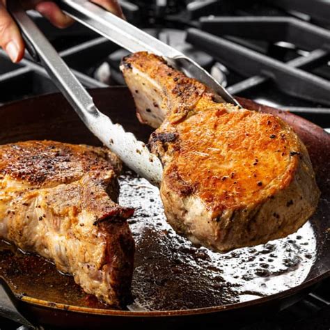 thick cut pork chops america's test kitchen|cook's illustrated pork chops recipe.